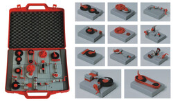 Modele przekładni i napędów mechanicznych , zestaw demonstracyjny 65500
