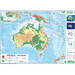 Dwustronna mapa ścienna Australii – fizyczna/polityczna 1:6 200 000