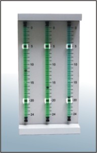 Przyrząd do demonstracji lepkości cieczy - model na podstawie stałej