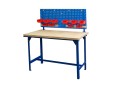 Stół warsztatowy Nysa regulowany montażowy 2-os. z nakładką