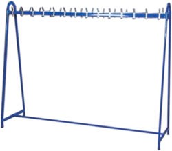 Wieszak szatniowy składany OW  28-hakowy metalowy