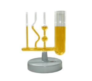 Naczynia połączone różnych kształtów