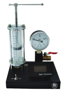 Demonstracja prawa Boyle'a - Marriote'a z pomiarem temperatury