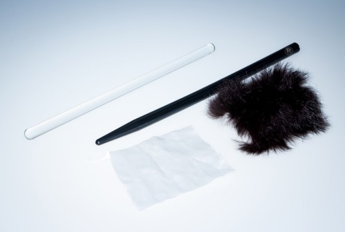 Pałeczka szklana i ebonitowa - laska