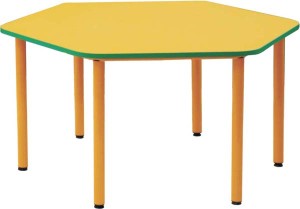 Stolik przedszkolny sześciokątny NYSA-OK / Nr 0-3/