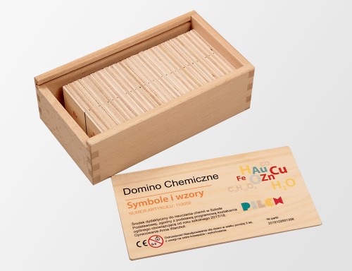 Chemiczne domino Symbole i wzory