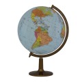 Globus średnica 420 mm - polityczny - stopka plastikowa