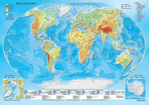 Świat fizyczny z elementami ekologii 200x150cm