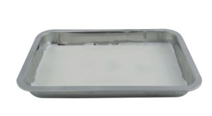 Taca do preparowania okazów, stalowa 32x22 cm