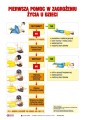 Edukacja prozdrowotna - Pierwsza pomoc - Plansze dydaktyczne
