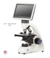Mikroskop biologiczny cyfrowy 400x LED ekran LCD 7" ze stolikiem mechanicznym