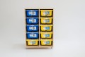 Mobilna szafka w komplecie z 10 zestawami klocków LEGO
