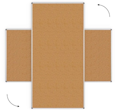 Tablica korkowa (rama aluminiowa) 200x100 cm