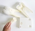 Model anatomiczny zęba duży 3-częściowy. Ząb zdrowy