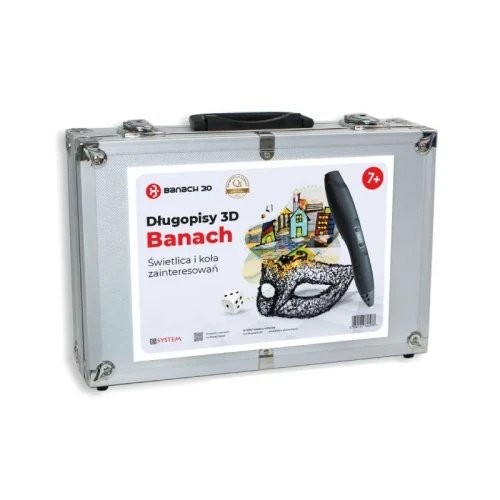 DŁUGOPISY 3D BANACH. ŚWIETLICA I KOŁA ZAINTERESOWAŃ 7+
