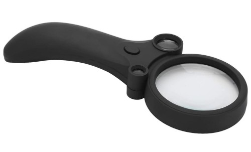 Lupa z podświetleniem