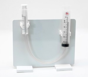 Model prasy hydraulicznej