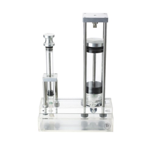 Model technicznej prasy hydraulicznej