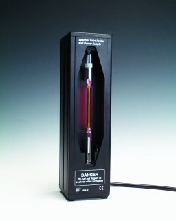 Uchwyt zasilający do rurkowych lamp spektralnych tub spektralnych
