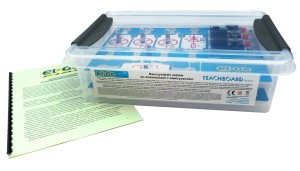 TEACHBOARD Box - zestaw tablicowy do nauki podstawowych praw elektrycznych, wyposażony w panele miliamperomierzy i miernik uniwersalny