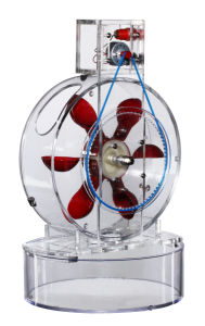 Model turbiny Peltona ( turbina wodna )