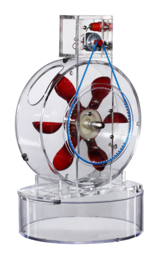 Model turbiny Peltona ( turbina wodna )