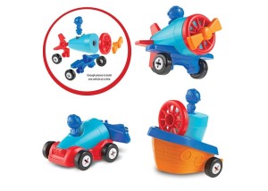 Zestaw młodego inżyniera - konstruktora! Auto-samochód-samolot