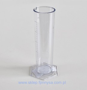 Cylinder miarowy plastikowy 250 ml