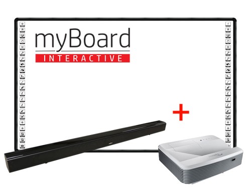 Zestaw interaktywny BLACK 90" Panorama Ultra