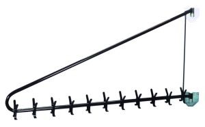 WIESZAK OBROTOWY PRZYŚCIENNY  12-hakowy