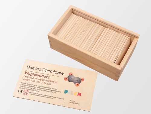 Domino chemiczne - węglowodory i pochodne węglowodorów