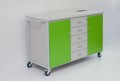 Wyposażenie klas w meble do demonstracji oraz przechowywania pomocy naukowych - mobilne laboratorium - biurko demonstracyjne