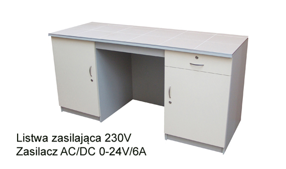 Biurko demonstracyjne do pracowni przedmiotowej