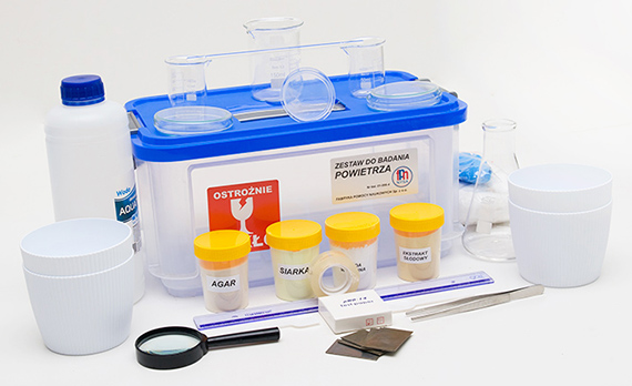 Zestaw do badania powietrza