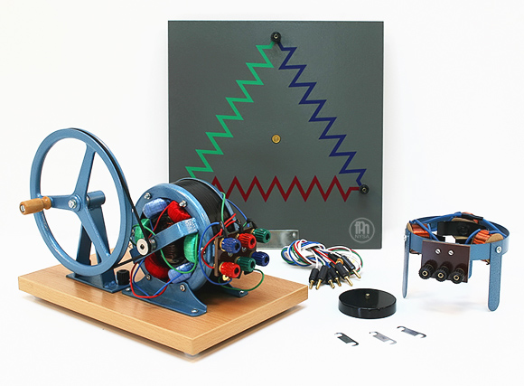 Generator prądu trójfazowego - Three Phase Generator Model